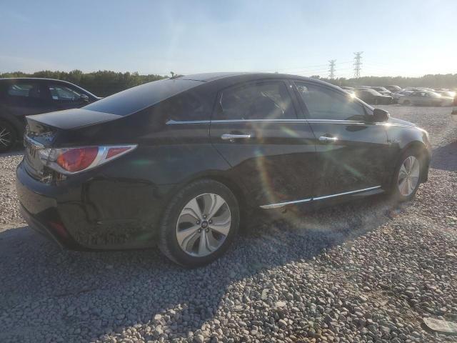 KMHEC4A47FA132564 - 2015 HYUNDAI SONATA HYBRID BLACK photo 3