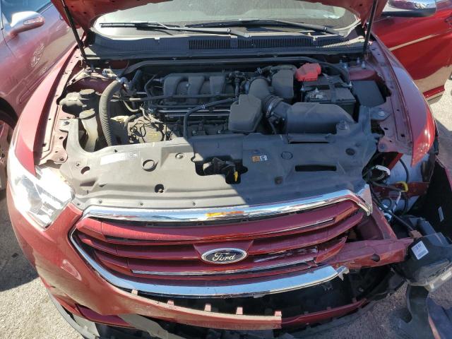 1FAHP2F84EG117723 - 2014 FORD TAURUS LIMITED RED photo 11