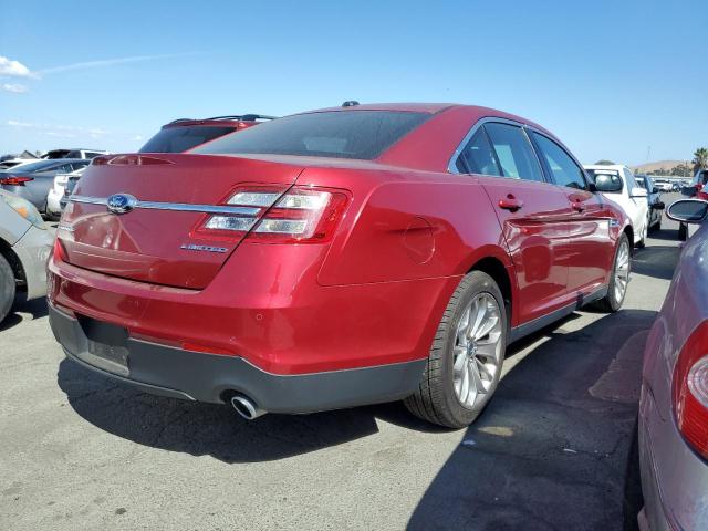 1FAHP2F84EG117723 - 2014 FORD TAURUS LIMITED RED photo 3