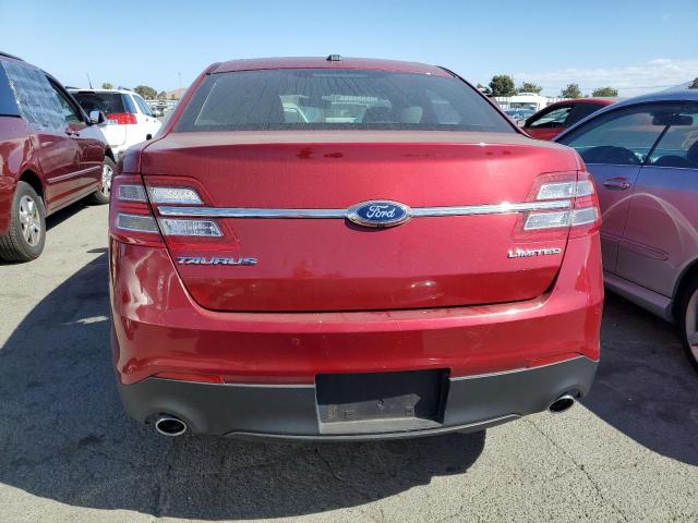 1FAHP2F84EG117723 - 2014 FORD TAURUS LIMITED RED photo 6