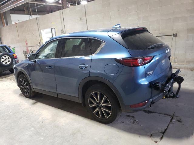 JM3KFBDM0J0428174 - 2018 MAZDA CX-5 GRAND TOURING BLUE photo 2