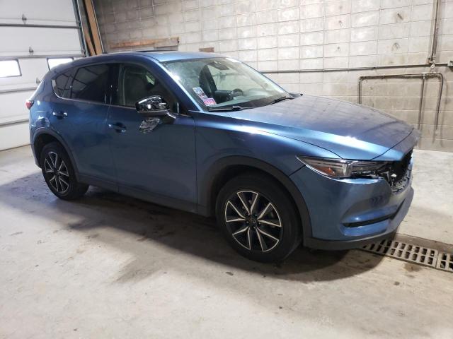 JM3KFBDM0J0428174 - 2018 MAZDA CX-5 GRAND TOURING BLUE photo 4