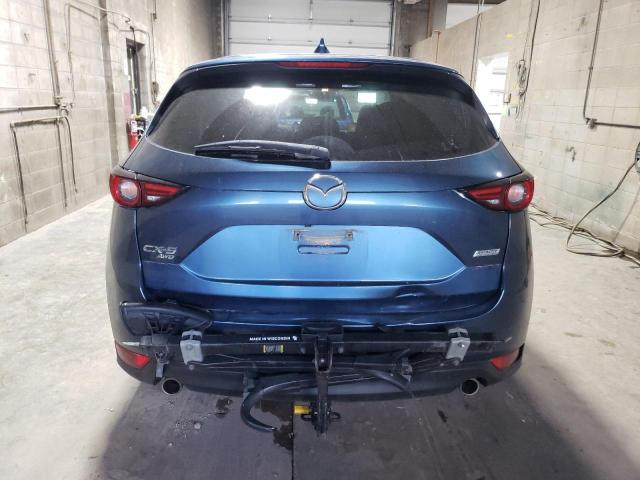 JM3KFBDM0J0428174 - 2018 MAZDA CX-5 GRAND TOURING BLUE photo 6