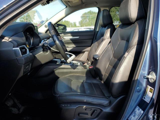 JM3KFBDM0J0428174 - 2018 MAZDA CX-5 GRAND TOURING BLUE photo 7