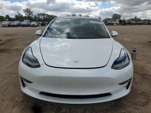 5YJ3E1EA1MF961283 - 2021 TESLA MODEL 3 თეთრი ფოტო 5