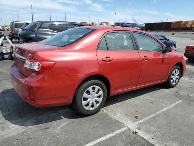 2T1BU4EE4BC567779 - 2011 TOYOTA COROLLA BASE 红色 照片 3