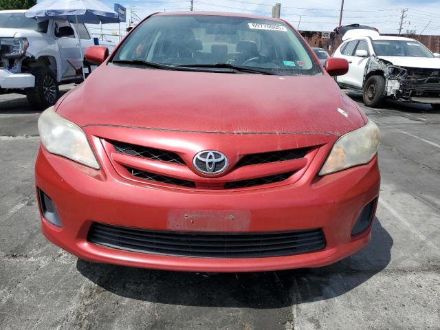 2T1BU4EE4BC567779 - 2011 TOYOTA COROLLA BASE 红色 照片 5