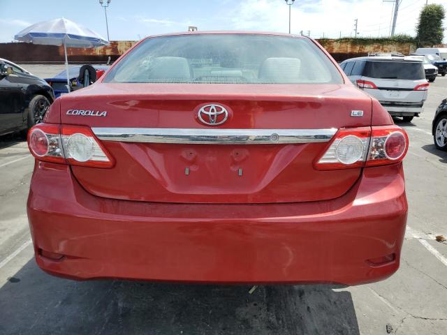 2T1BU4EE4BC567779 - 2011 TOYOTA COROLLA BASE 红色 照片 6