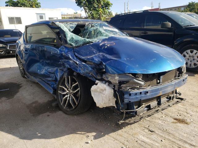 JTKJF5C70F3093739 - 2015 TOYOTA SCION TC ლურჯი ფოტო 1