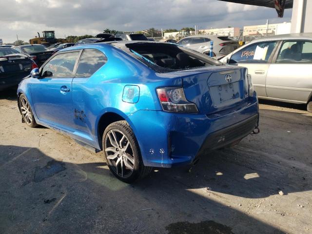 JTKJF5C70F3093739 - 2015 TOYOTA SCION TC ლურჯი ფოტო 3