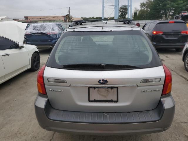 4S4BP62C257369533 - 2005 SUBARU LEGACY OUTBACK 2.5I LIMITED SILVER photo 6