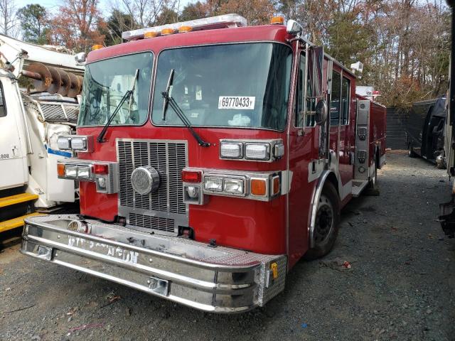 1S9A1BFD4R1003051 - 1994 SUTPHEN CORP. FIRETRUCK RED photo 2