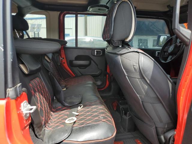 1C4HJXDN6MW592358 - 2021 JEEP WRANGLER U SPORT წითელი ფოტო 10