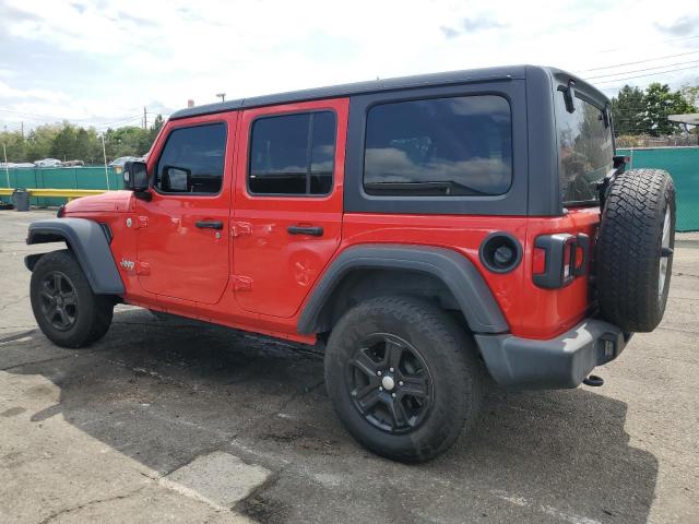 1C4HJXDN6MW592358 - 2021 JEEP WRANGLER U SPORT წითელი ფოტო 2