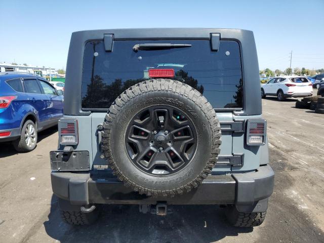 1C4BJWDG8EL257610 - 2014 JEEP WRANGLER U SPORT GRAY photo 6