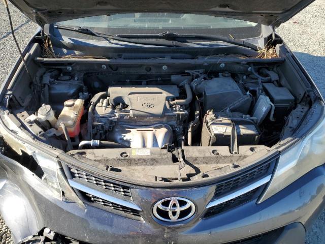 JTMBFREV3FJ031553 - 2015 TOYOTA RAV4 LE GRAY photo 12