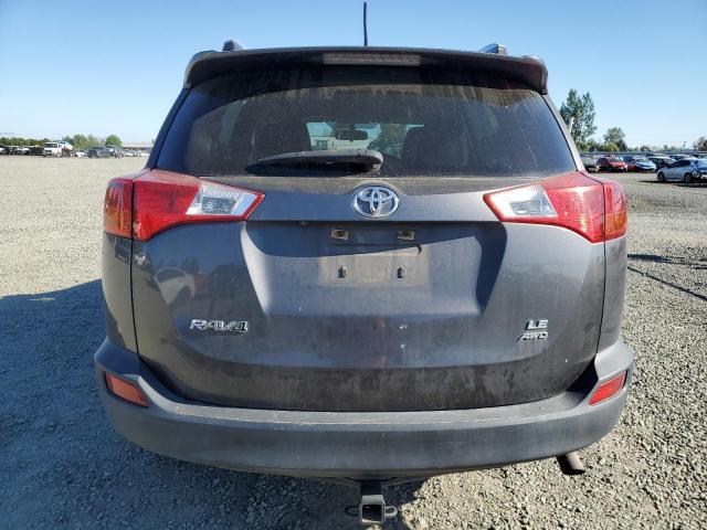 JTMBFREV3FJ031553 - 2015 TOYOTA RAV4 LE GRAY photo 6