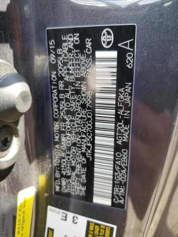 JTKJF5C70GJ017998 - 2016 TOYOTA SCION TC 灰色 照片 12