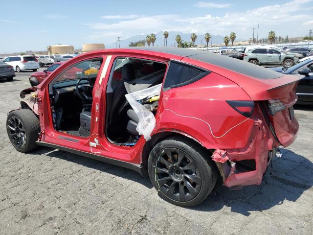7SAYGDEE9NF347199 - 2022 TESLA MODEL Y Rot Foto 2