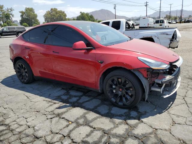 7SAYGDEE9NF347199 - 2022 TESLA MODEL Y Rot Foto 4