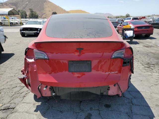 7SAYGDEE9NF347199 - 2022 TESLA MODEL Y Rot Foto 6