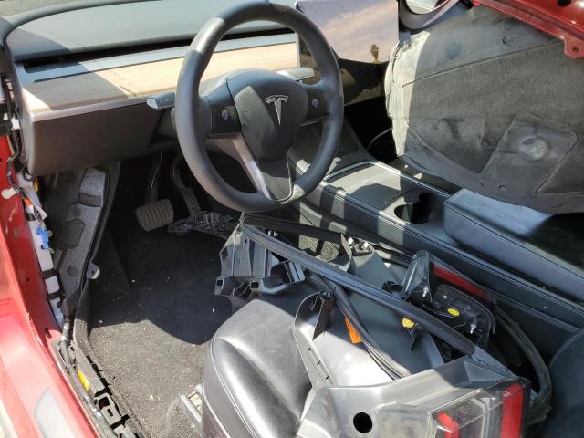 7SAYGDEE9NF347199 - 2022 TESLA MODEL Y Rot Foto 8