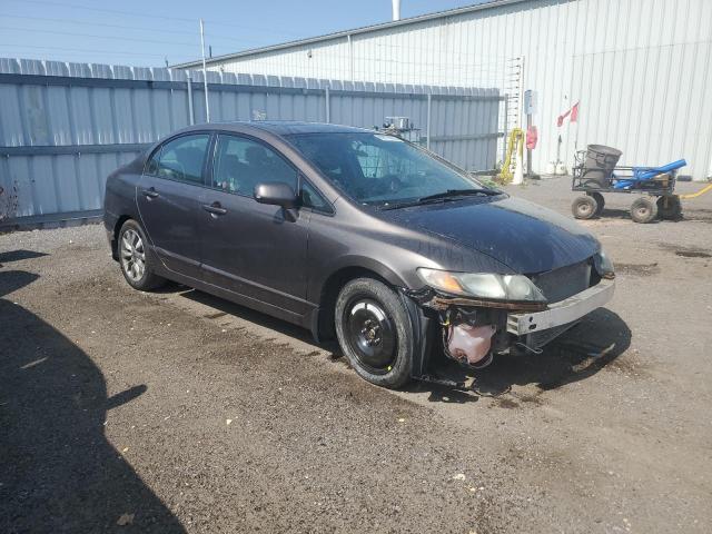2HGFA1F07AH034133 - 2010 HONDA CIVIC EXL GRAY photo 4