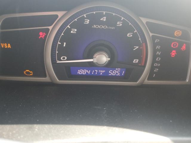 2HGFA1F07AH034133 - 2010 HONDA CIVIC EXL GRAY photo 9