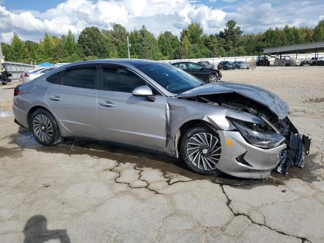 KMHL54JJ5LA012054 - 2020 HYUNDAI SONATA HYBRID SILVER photo 4