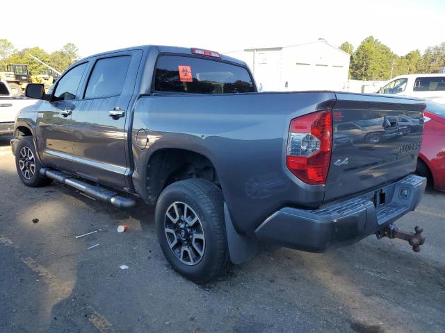 5TFAW5F11EX370047 - 2014 TOYOTA TUNDRA CREWMAX PLATINUM Grau Foto 2