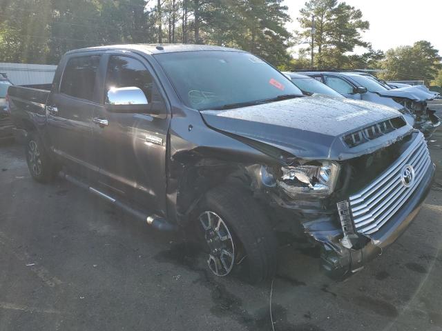 5TFAW5F11EX370047 - 2014 TOYOTA TUNDRA CREWMAX PLATINUM Grau Foto 4