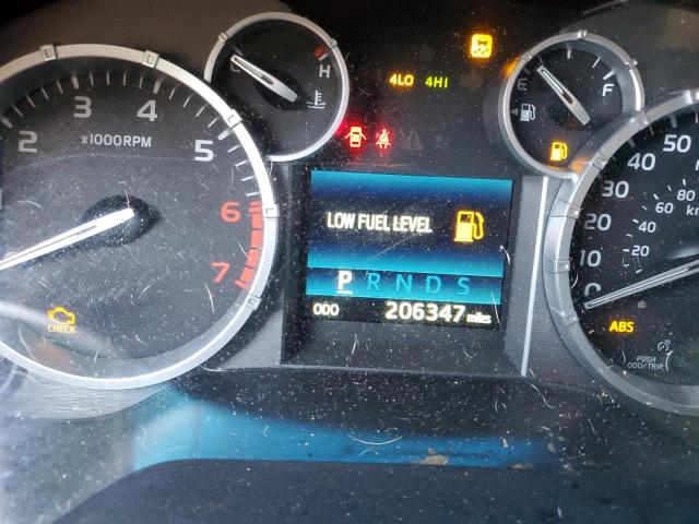 5TFAW5F11EX370047 - 2014 TOYOTA TUNDRA CREWMAX PLATINUM Grau Foto 9