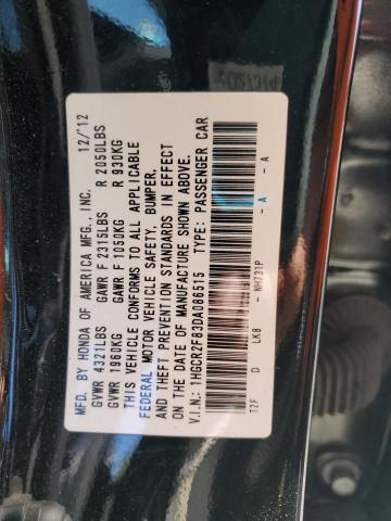 1HGCR2F83DA086515 - 2013 HONDA ACCORD EXL Қара фото 13
