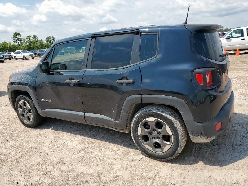 ZACCJAAT0FPB30968 - 2015 JEEP RENEGADE SPORT შავი ფოტო 2