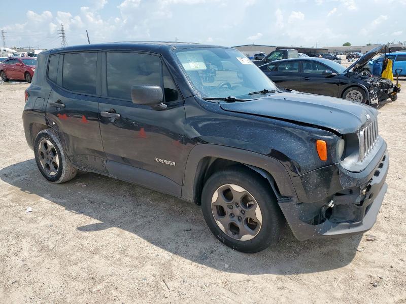 ZACCJAAT0FPB30968 - 2015 JEEP RENEGADE SPORT შავი ფოტო 4