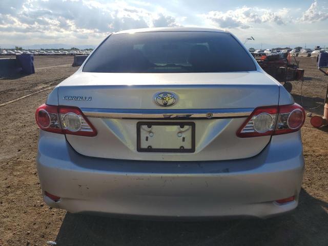 JTDBU4EE3DJ121758 - 2013 TOYOTA COROLLA BASE Արծաթագույն լուսանկար 6