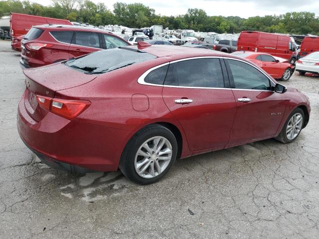 1G1ZE5ST4HF160929 - 2017 CHEVROLET MALIBU LT RED photo 3