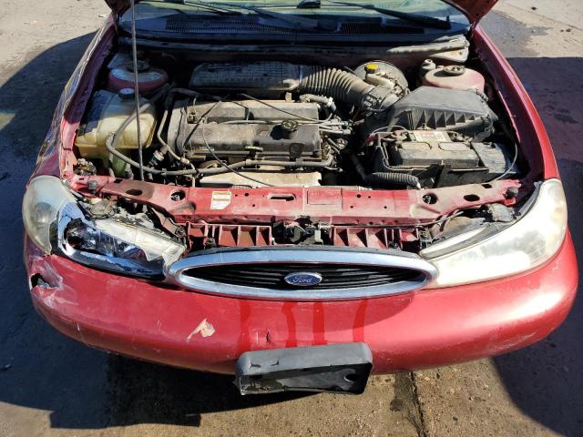 1FAFP6636XK183175 - 1999 FORD CONTOUR SE RED photo 11