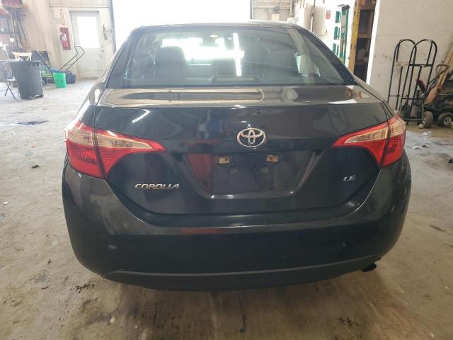 5YFBURHE1KP906832 - 2019 TOYOTA COROLLA L BLACK photo 6