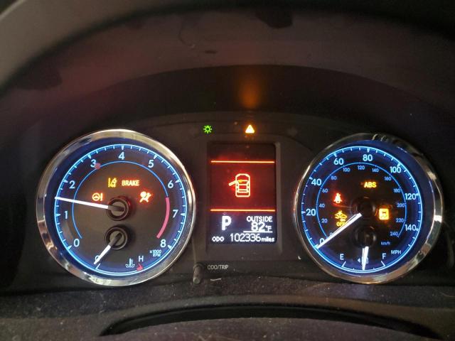 5YFBURHE1KP906832 - 2019 TOYOTA COROLLA L BLACK photo 9