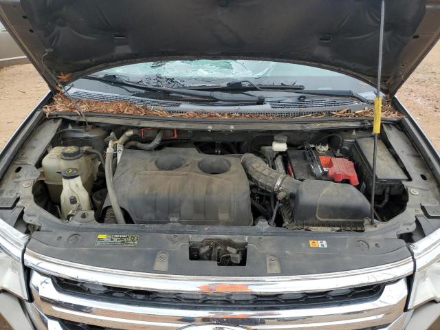 2FMDK3J95DBB41320 - 2013 FORD EDGE SEL 棕色 照片 12