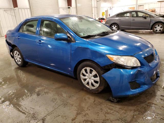 1NXBU4EE1AZ289677 - 2010 TOYOTA COROLLA BASE BLUE photo 4