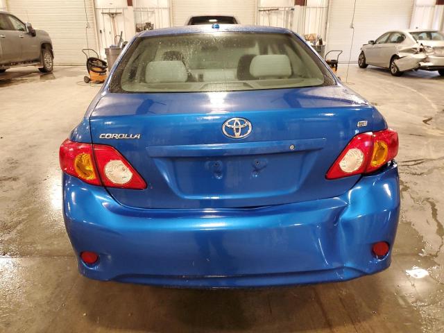 1NXBU4EE1AZ289677 - 2010 TOYOTA COROLLA BASE BLUE photo 6