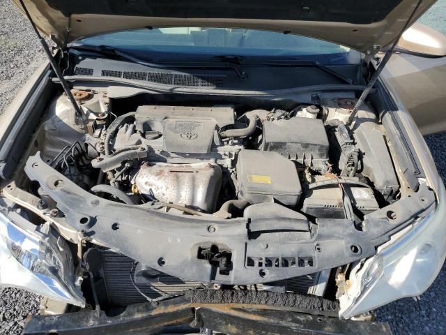 4T1BF1FK6CU021661 - 2012 TOYOTA CAMRY BASE თაფლისფერი ფოტო 11