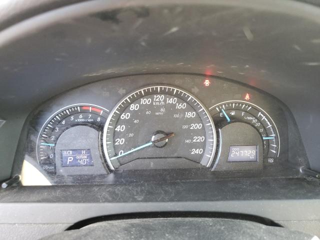 4T1BF1FK6CU021661 - 2012 TOYOTA CAMRY BASE თაფლისფერი ფოტო 9