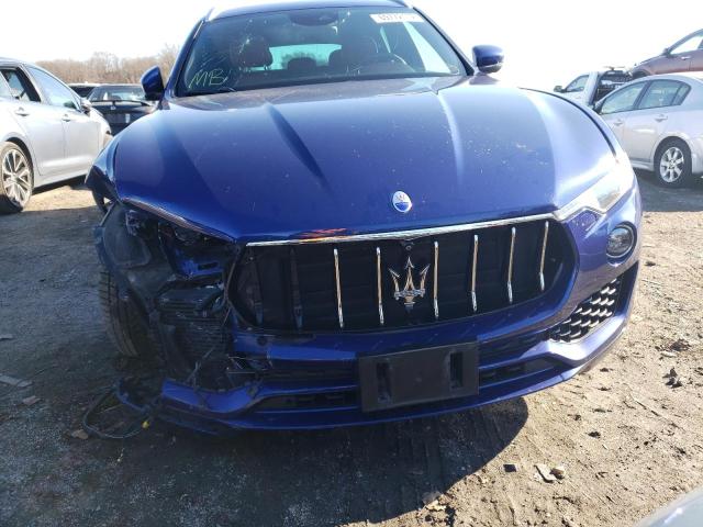 ZN661YUA1HX229507 - 2017 MASERATI LEVANTE S BLUE photo 5