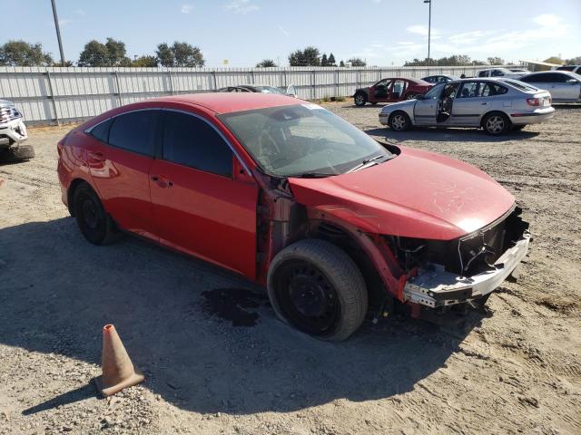 2HGFC2F62MH521197 - 2021 HONDA CIVIC LX 红色 照片 4