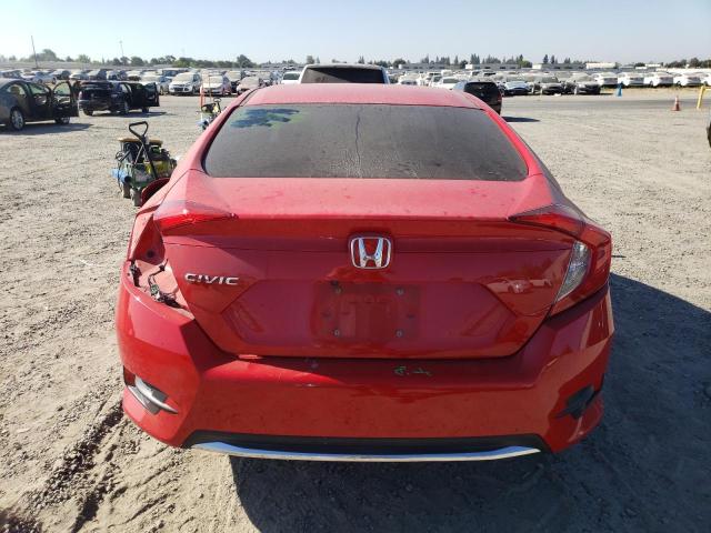 2HGFC2F62MH521197 - 2021 HONDA CIVIC LX 红色 照片 6