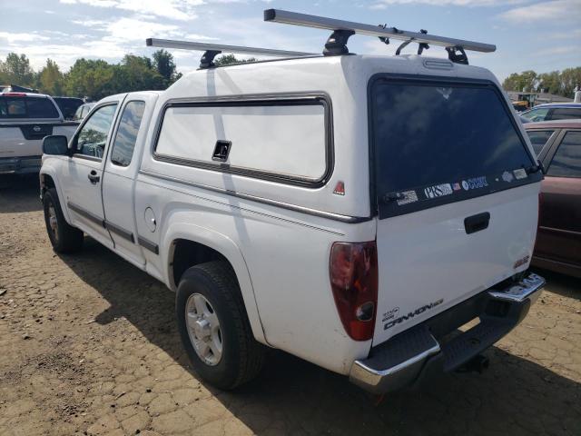 1GTDT19E878112876 - 2007 GMC CANYON WHITE photo 2