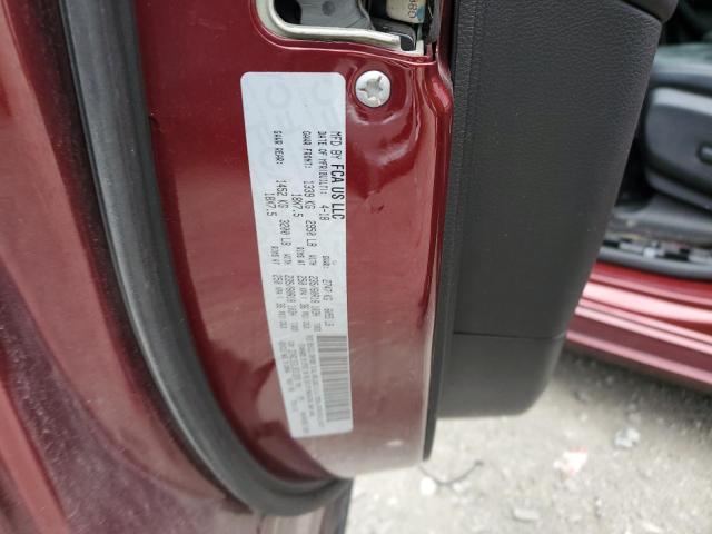 2C4RC1EG1JR312376 - 2018 CHRYSLER PACIFICA TOURING L PLUS RED photo 12